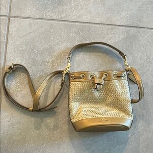 Coach Gold Crossbody Bag